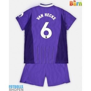 Billiga Tottenham Hotspur Jan Paul van Hecke #6 Tredjeställ Barn 2026-27 Kortärmad (+ Korta byxor)